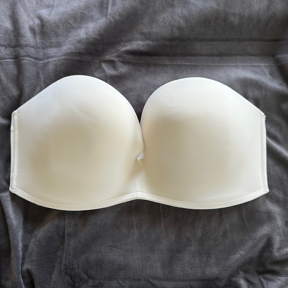 DELIMIRA plunge strapless bra 42D NWT